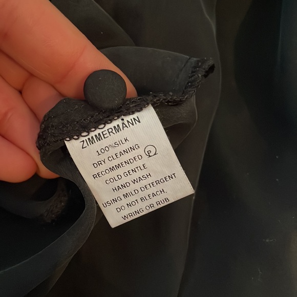 Zimmermann Silk Button Detail Long Flowy Dress - Picture 7 of 10